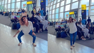 Woman Dances To Deepika Padukone’s Lovely Song At Airport | Internet Feels ‘Second Hand Embarrassment’ | Viral Video